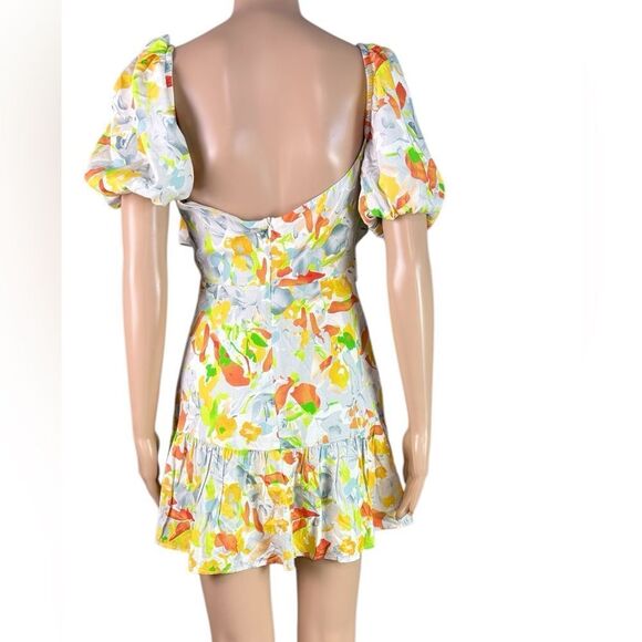 Hello Molly Yellow & Orange Floral Dress - Picture 5 of 9